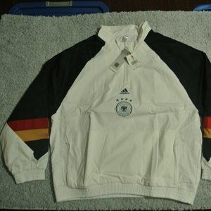 2022 Adidas Germany DFB Icon Jacket Black Sz XL World Cup Deutschland Bundesliga